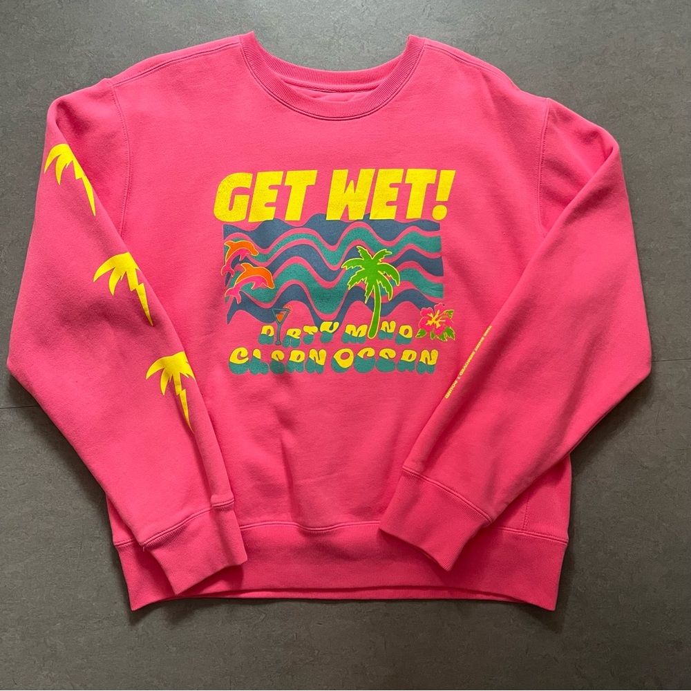 Save Our Surf Get Wet crewneck